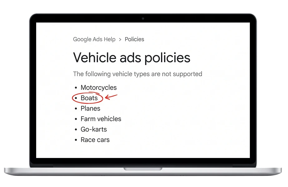 google merchant listing
